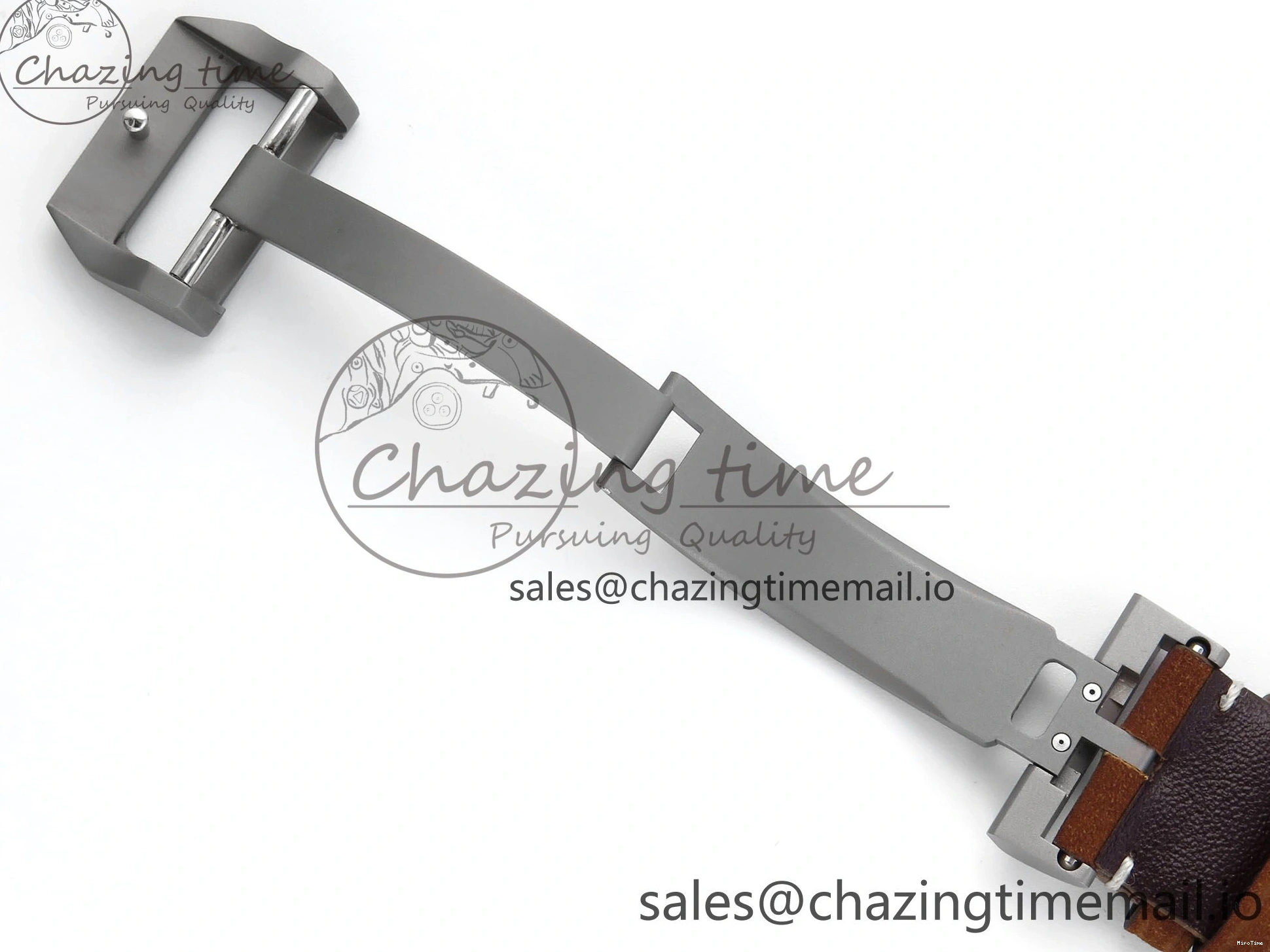 MIROTIME 0417 Big Pilot IW329701 M+F 1:1 Best Edition Black Dial on Brown Leather Strap MY RelaxedFit 7005